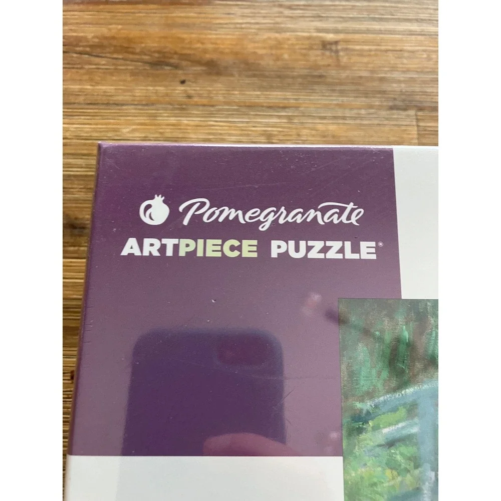 Pomegranate Claude Monet Japanese Footbridge 1000 Piece Jigsaw Puzzle New Sealed